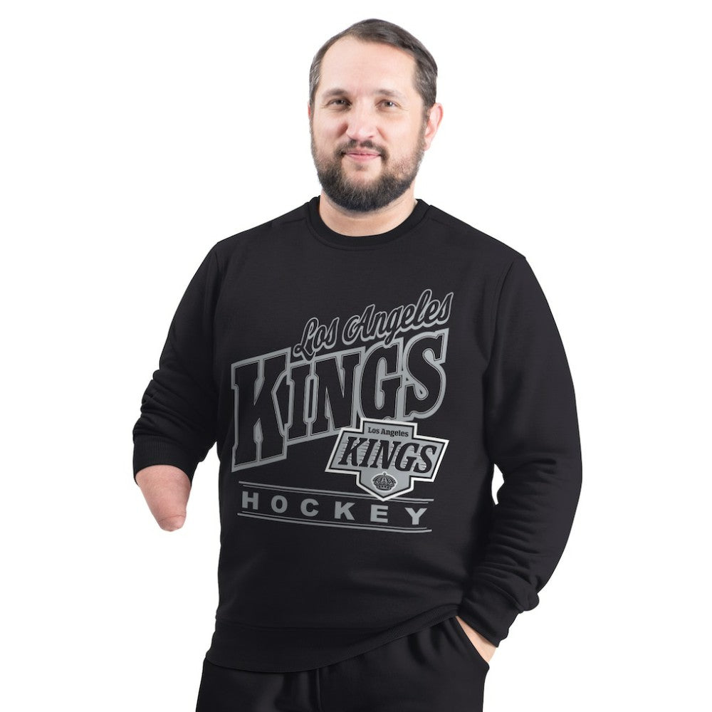 Los Angeles Kings G-III Sports by Carl Banks Adaptive Headliner Fleece Sweatshirt