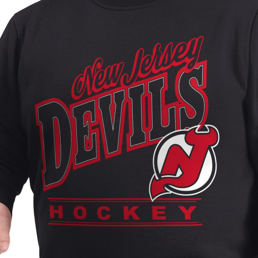 New Jersey Devils G-III Sports by Carl Banks Adaptive Headliner Fleece Sweatshirt
