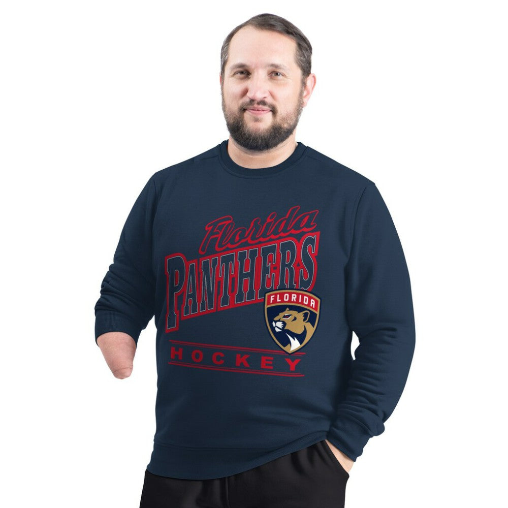 Florida Panthers G-III Sports by Carl Banks Adaptive Headliner Fleece Sweatshirt