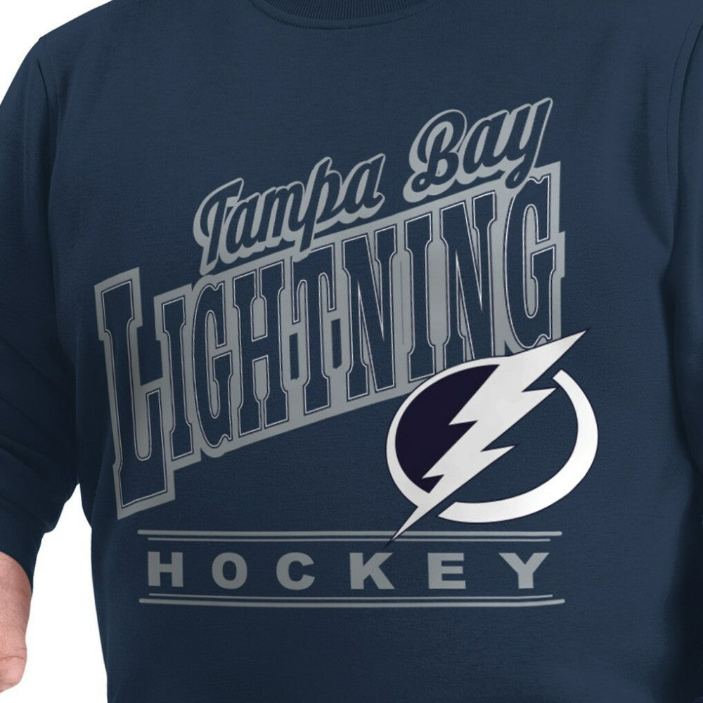 Tampa Bay Lightning G-III Sports by Carl Banks Adaptive Headliner Fleece Sweatshirt