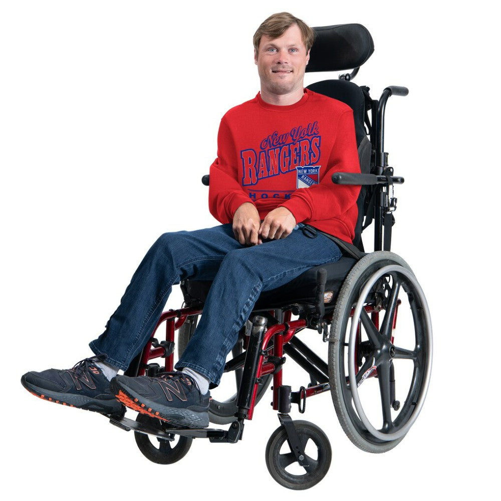 New York Rangers G-III Sports by Carl Banks Adaptive Headliner Fleece Sweatshirt