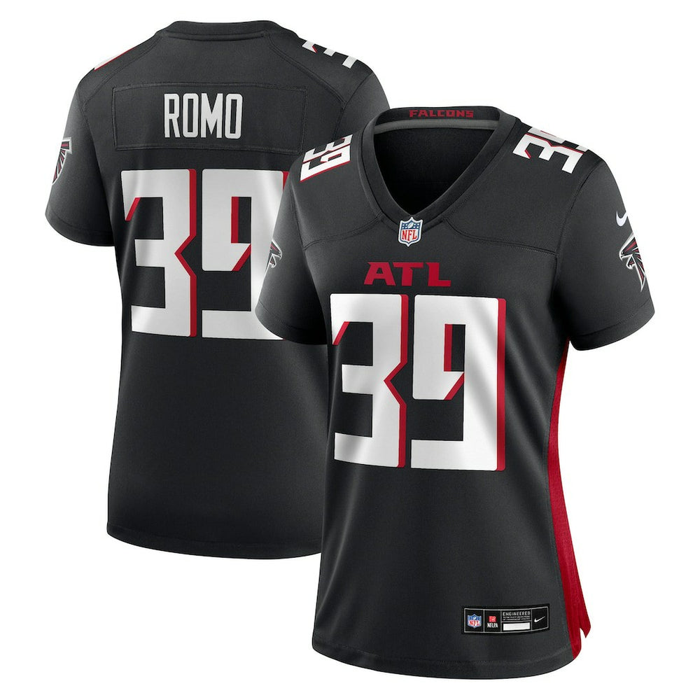 NFL Atlanta Falcons John Parker Romo  Women's Team Game Jersey