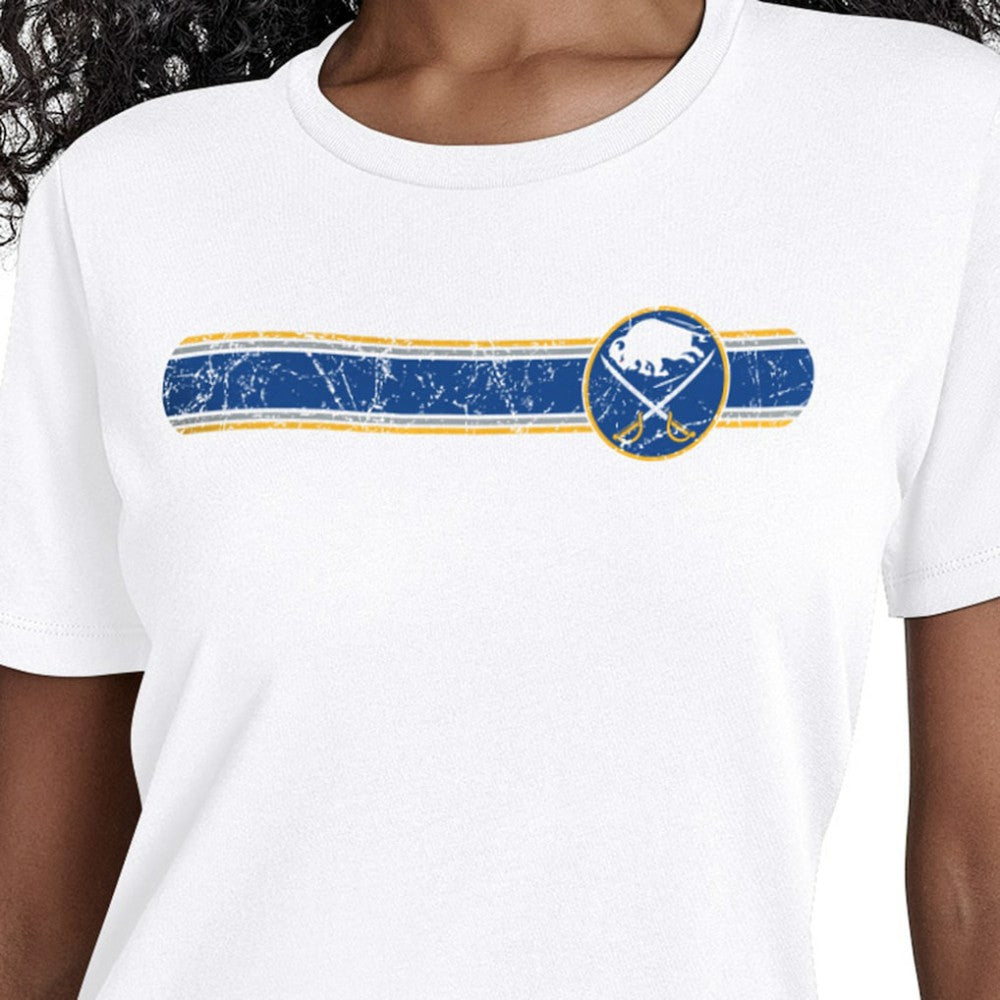 Buffalo Sabres Starter Women's Team Stripe T-Shirt
