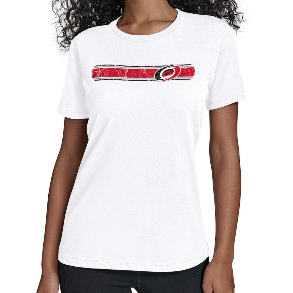 Carolina Hurricanes Starter Women's Team Stripe T-Shirt