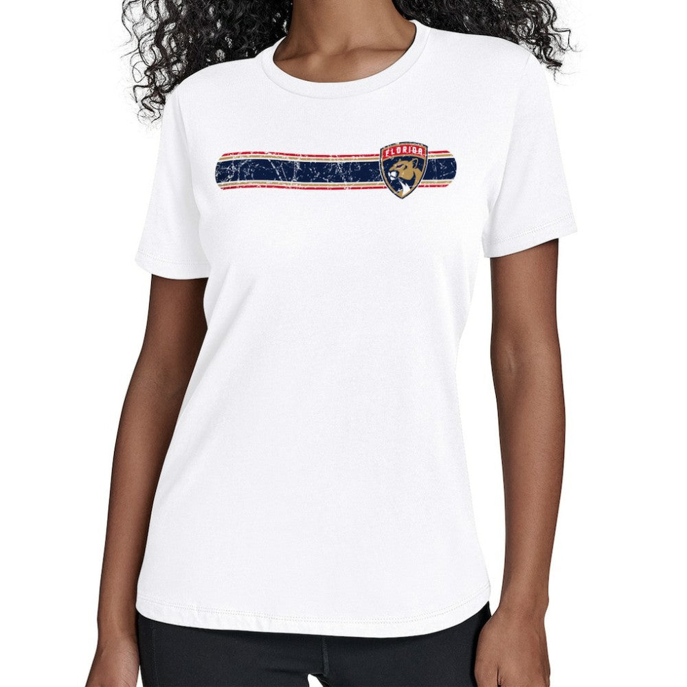 Florida Panthers Starter Women's Team Stripe T-Shirt