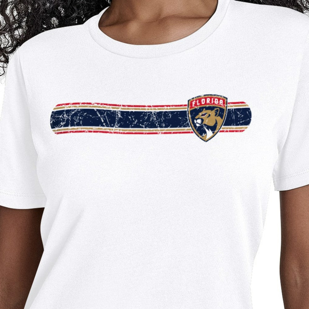 Florida Panthers Starter Women's Team Stripe T-Shirt