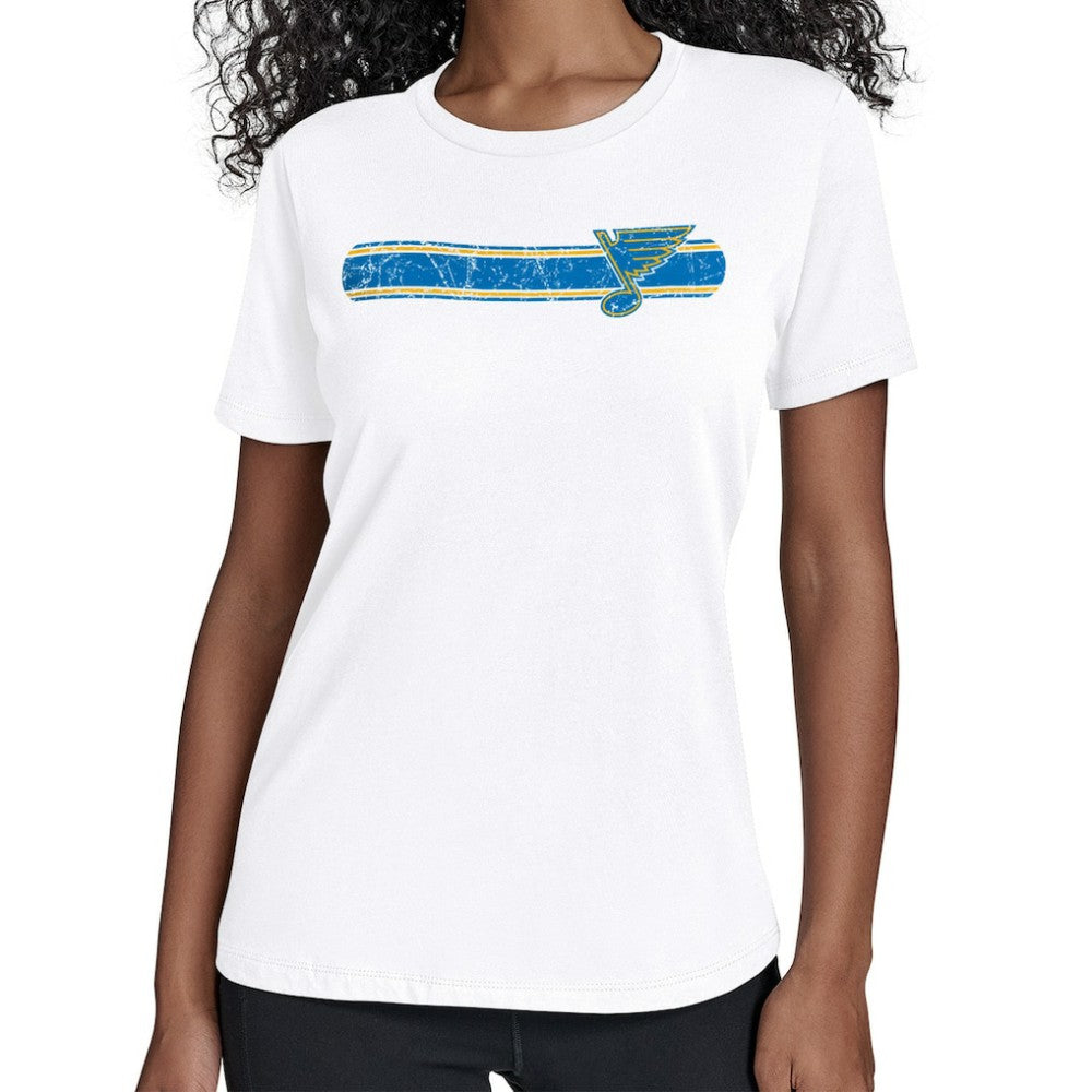 St. Louis Blues Starter Women's Team Stripe T-Shirt