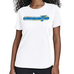 St. Louis Blues Starter Women's Team Stripe T-Shirt