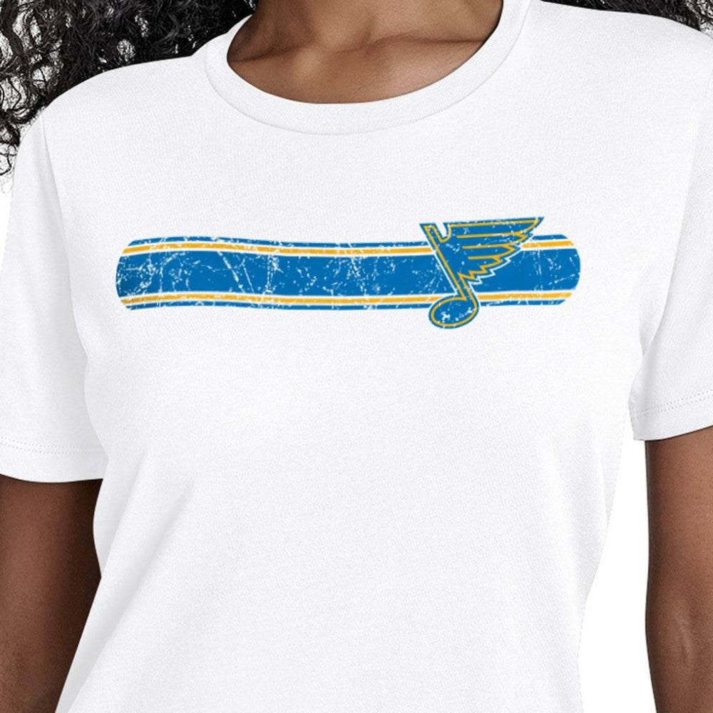 St. Louis Blues Starter Women's Team Stripe T-Shirt