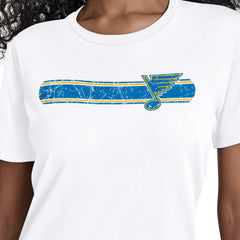 St. Louis Blues Starter Women's Team Stripe T-Shirt