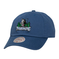 Minnesota Timberwolves Hardwood Classics 1904 Adjustable Hat - Blue | Mitchell & Ness online