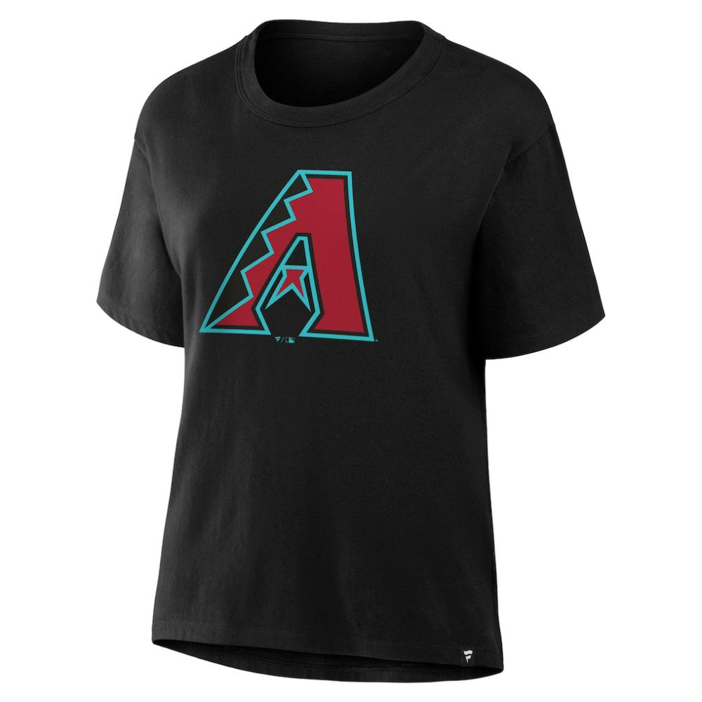 Arizona Diamondbacks Women's Scoop Neck T-Shirt - Black