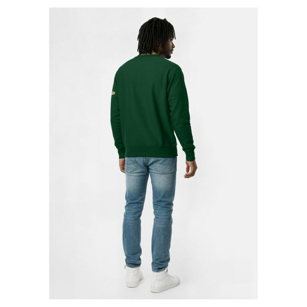 Athletics Champion Reverse Weave Chenille Sweatshirt - Green