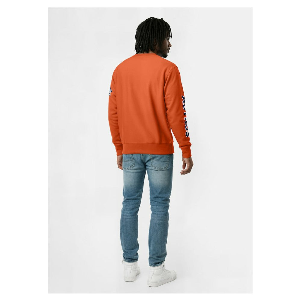 Houston Astros Champion Reverse Weave Chenille Sweatshirt - Orange