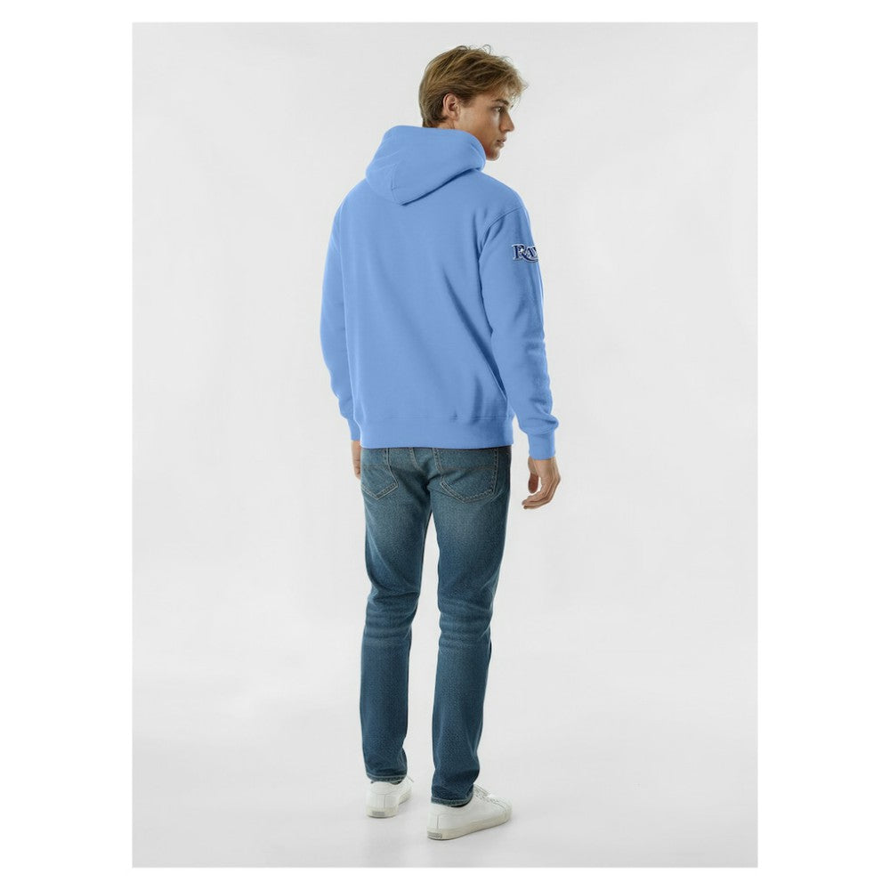 Tampa Bay Rays Champion Reverse Weave Chenille Hoodie - Light Blue
