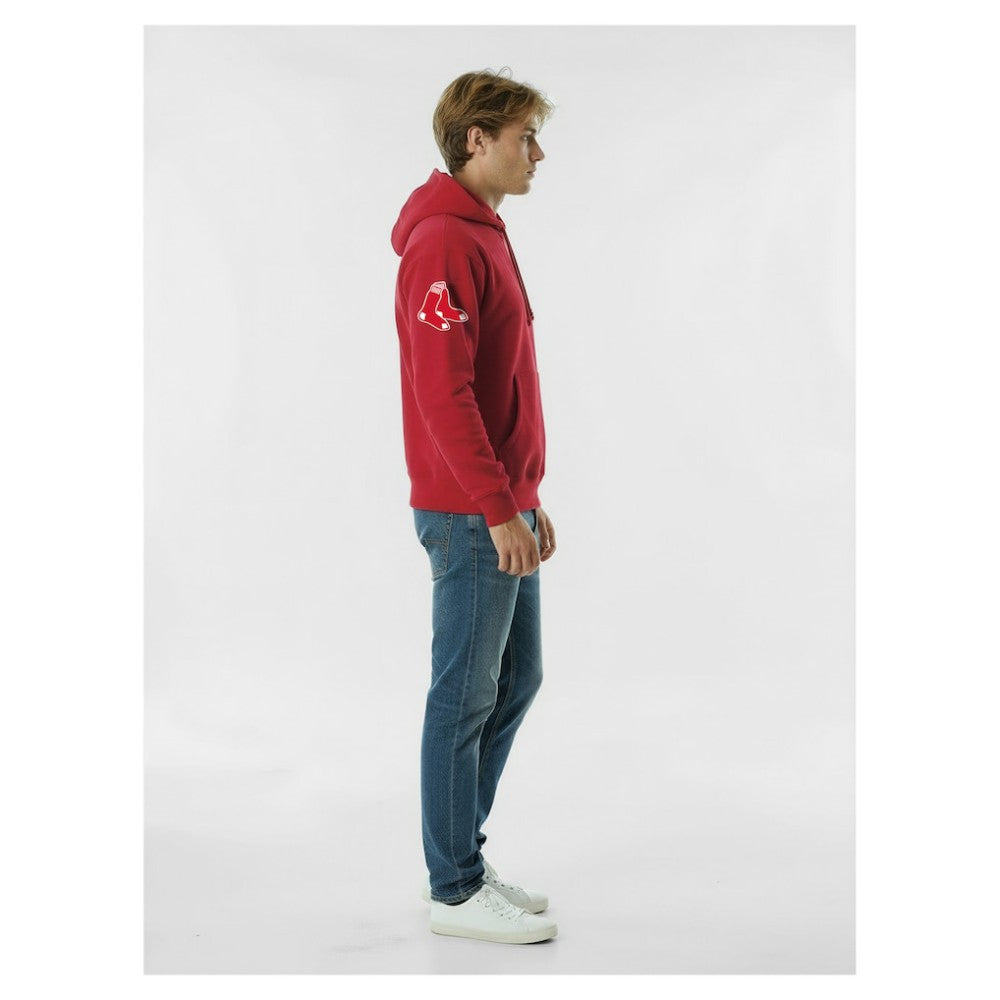 Boston Red Sox Champion Reverse Weave Chenille Hoodie - Red