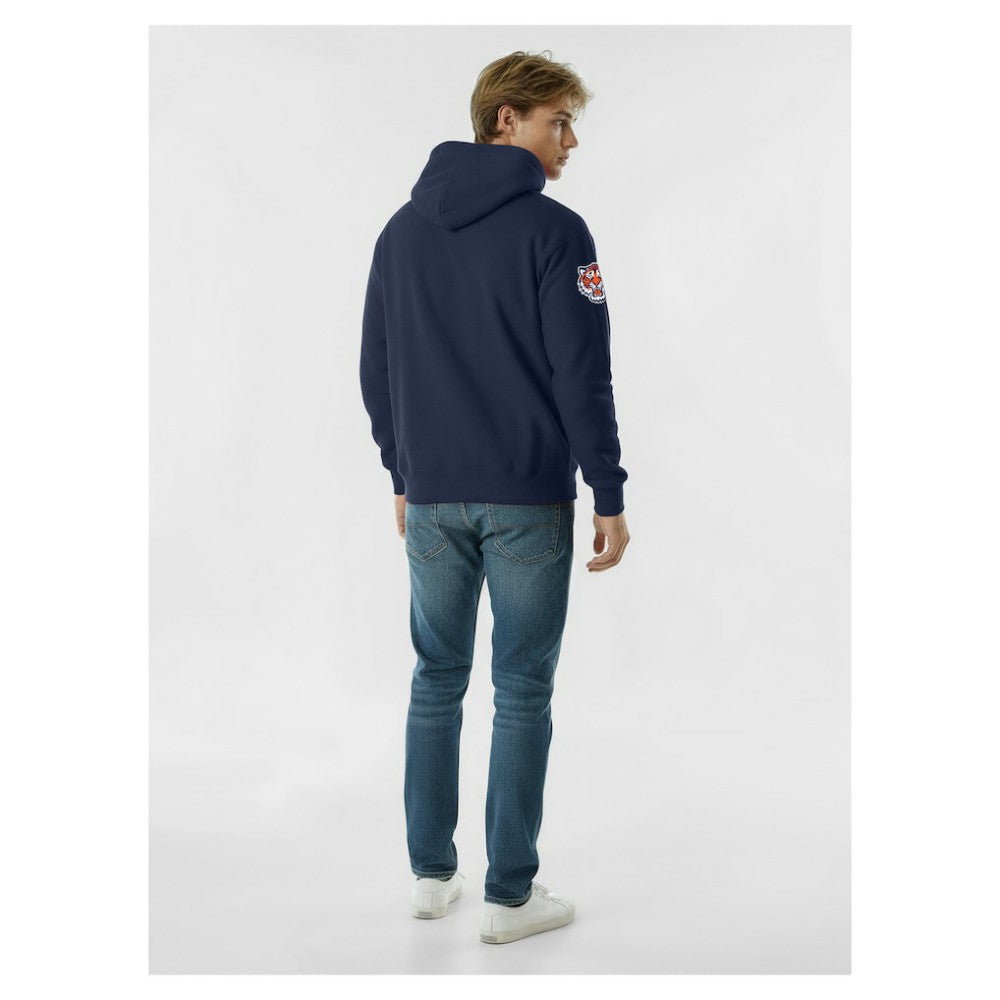 Detroit Tigers Champion Reverse Weave Chenille Hoodie - Navy