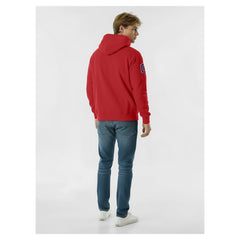Cleveland Guardians Champion Reverse Weave Chenille Hoodie - Red