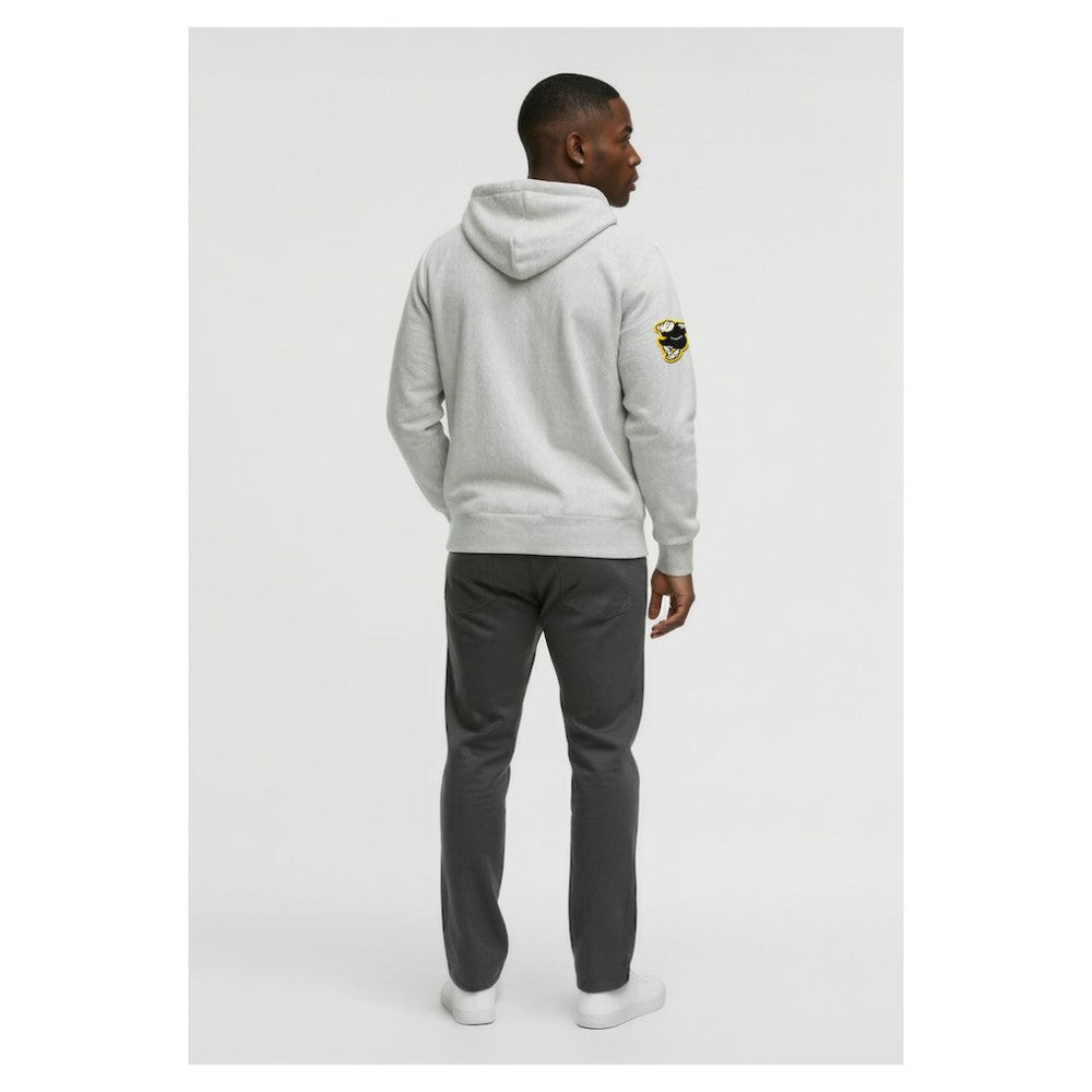 San Diego Padres Champion Reverse Weave Chenille Full-Zip Hoodie - Gray