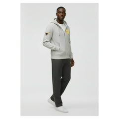 San Diego Padres Champion Reverse Weave Chenille Full-Zip Hoodie - Gray