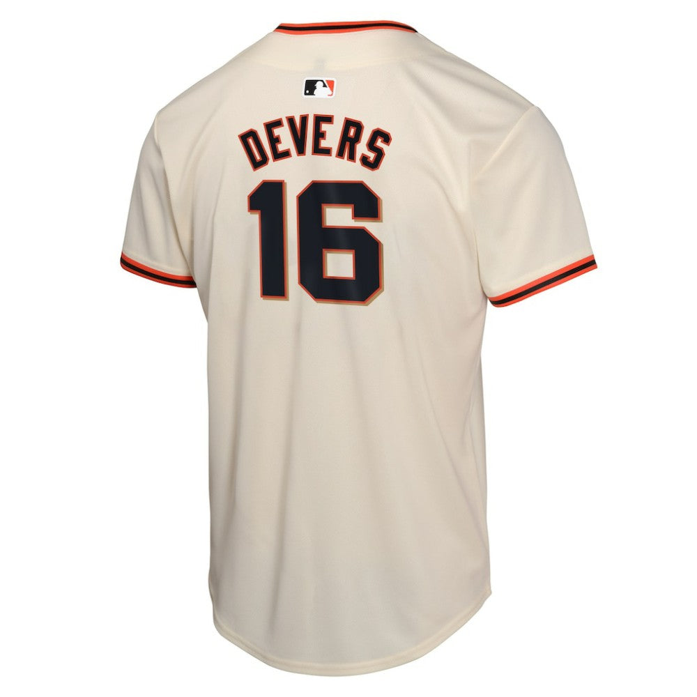 Rafael Devers San Francisco Giants Youth Home Player Game Jersey - Cream | Nike