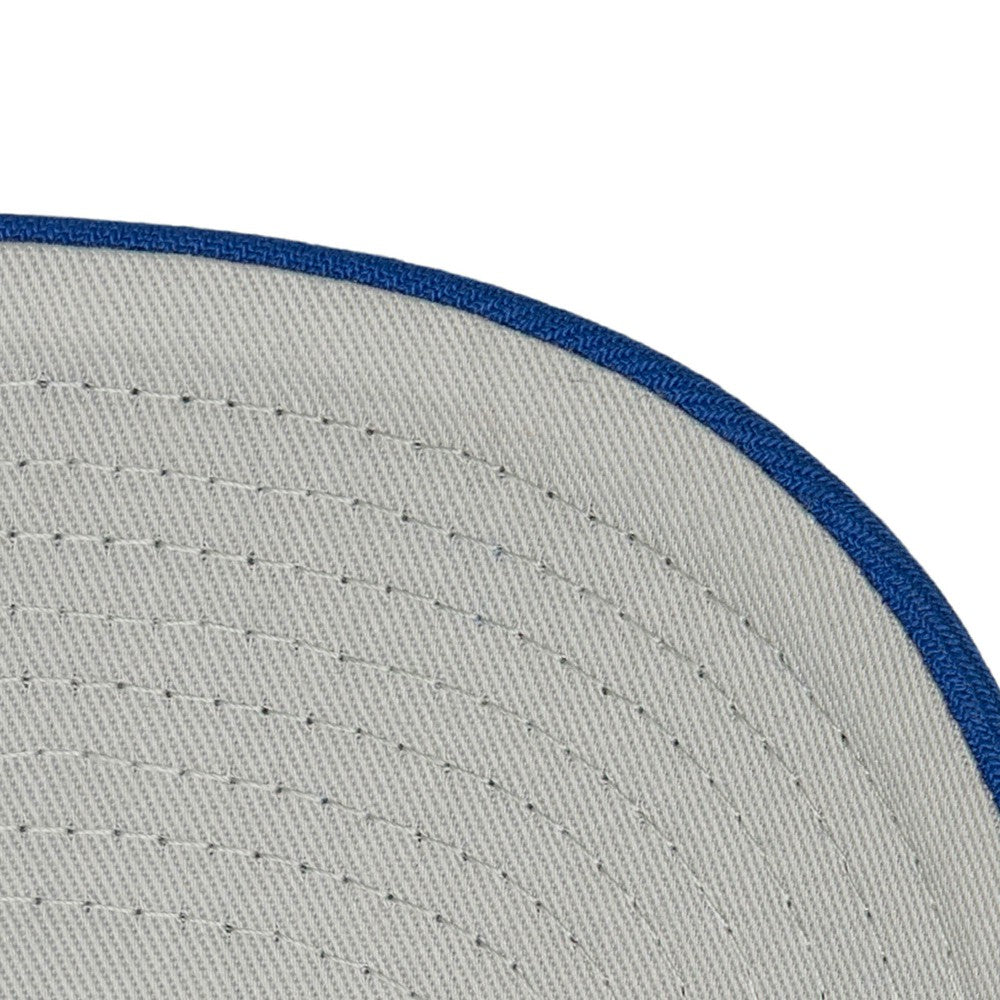 Kansas City Royals Unisex XL Script Pro Crown Snapback Hat - White/Royal | Mitchell & Ness