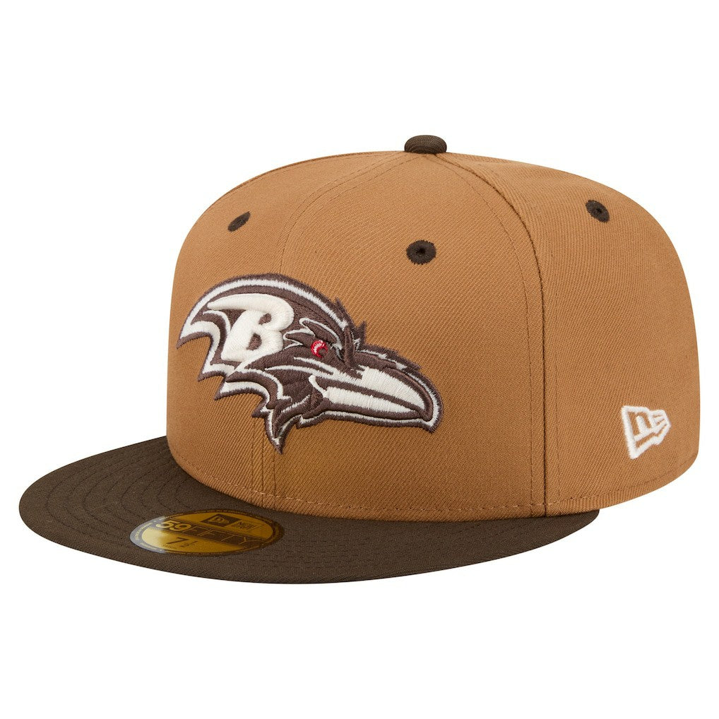 NFL Baltimore Ravens Two-Tone Walnut 59FIFTY Fitted Hat