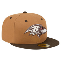 NFL Baltimore Ravens Two-Tone Walnut 59FIFTY Fitted Hat