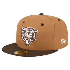 NFL Chicago Bears Two-Tone Walnut 59FIFTY Fitted Hat