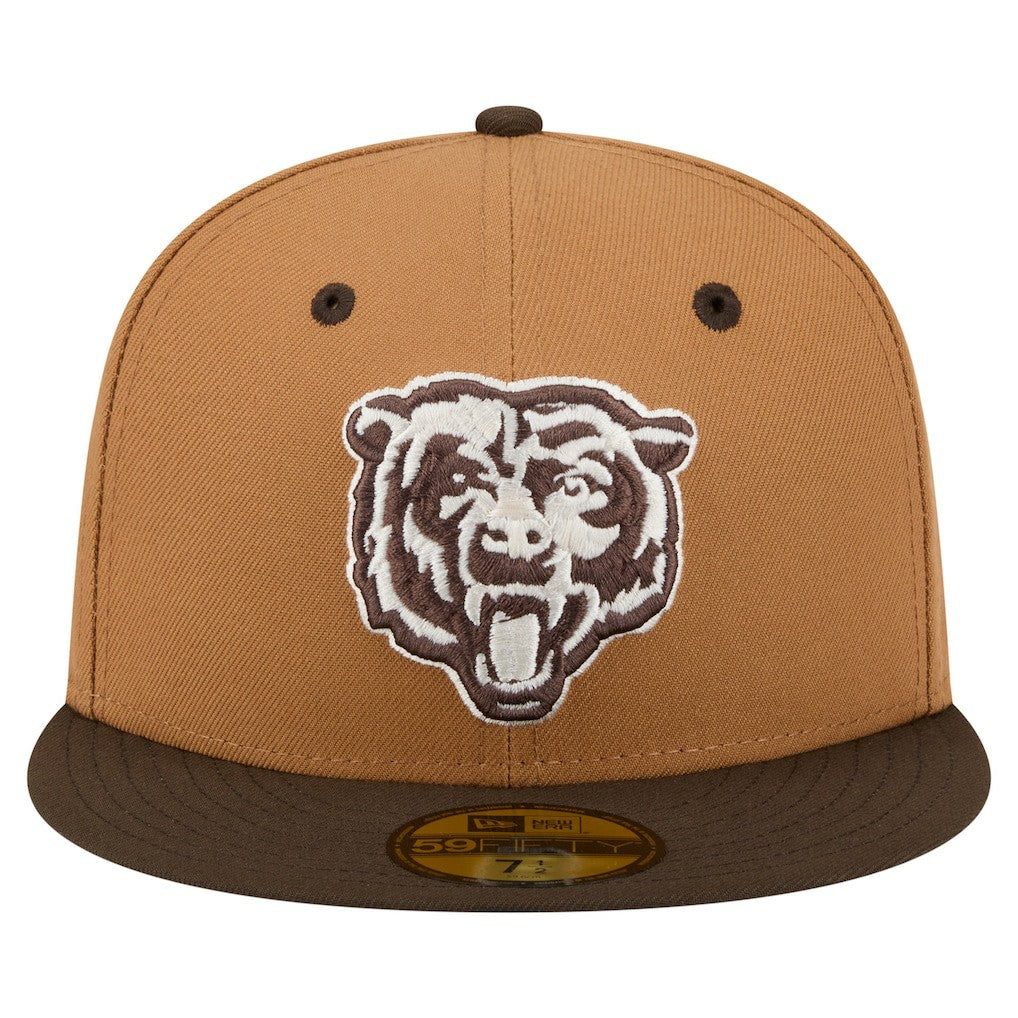 NFL Chicago Bears Two-Tone Walnut 59FIFTY Fitted Hat