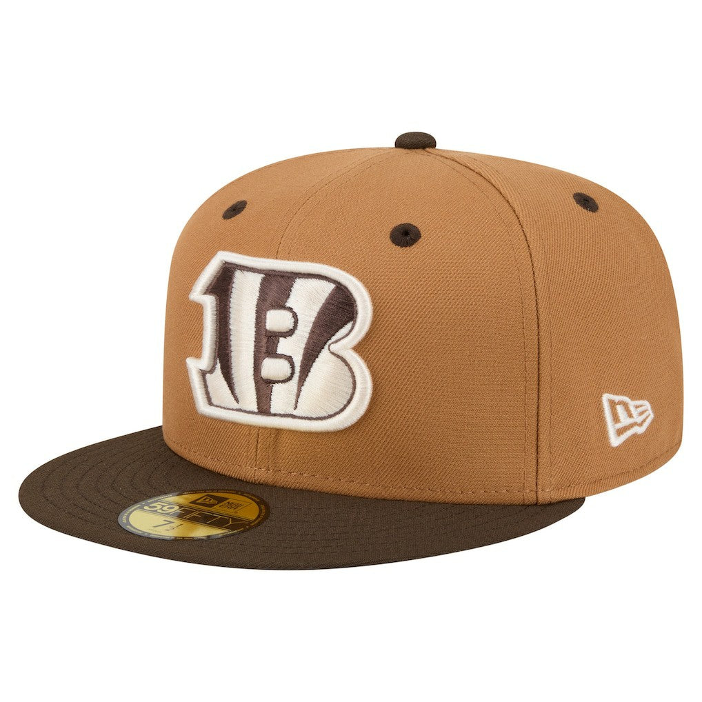 NFL Cincinnati Bengals Two-Tone Walnut 59FIFTY Fitted Hat