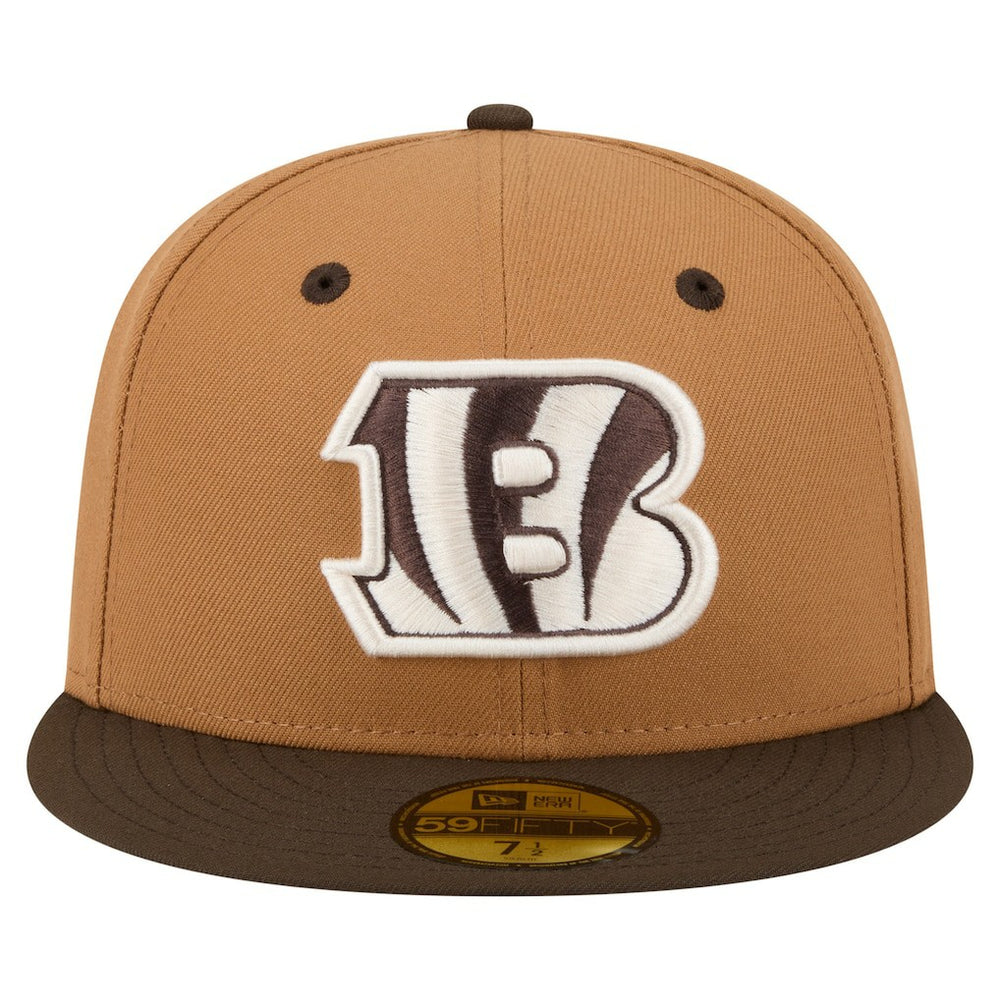 NFL Cincinnati Bengals Two-Tone Walnut 59FIFTY Fitted Hat
