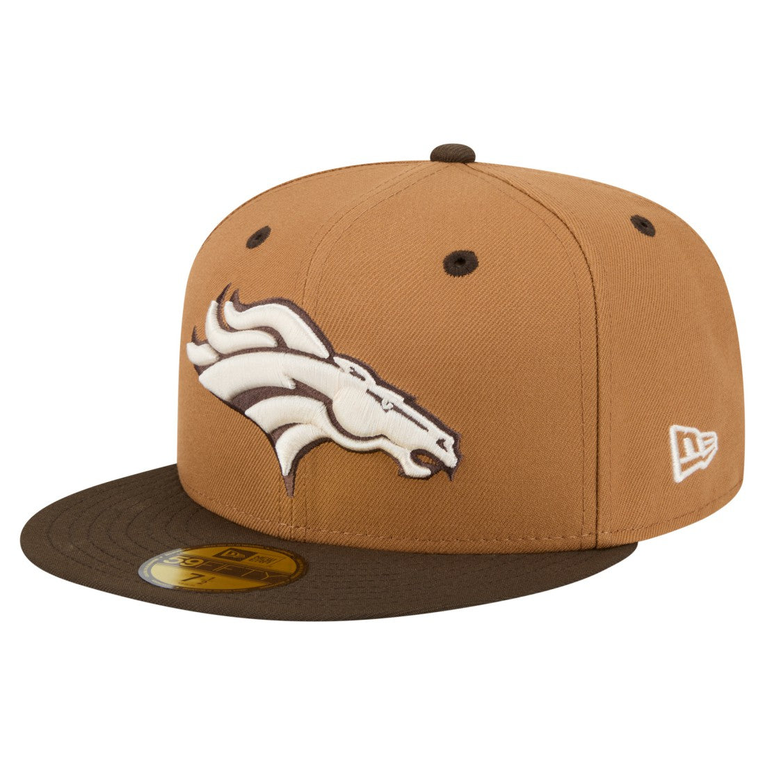 NFL Denver Broncos Two-Tone Walnut 59FIFTY Fitted Hat