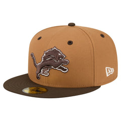 NFL Detroit Lions Two-Tone Walnut 59FIFTY Fitted Hat