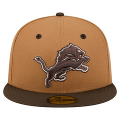 NFL Detroit Lions Two-Tone Walnut 59FIFTY Fitted Hat