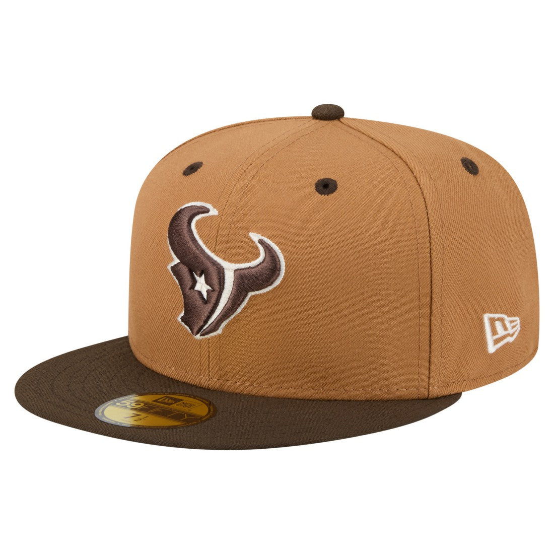 NFL Houston Texans Two-Tone Walnut 59FIFTY Fitted Hat