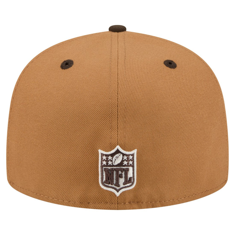 NFL Houston Texans Two-Tone Walnut 59FIFTY Fitted Hat