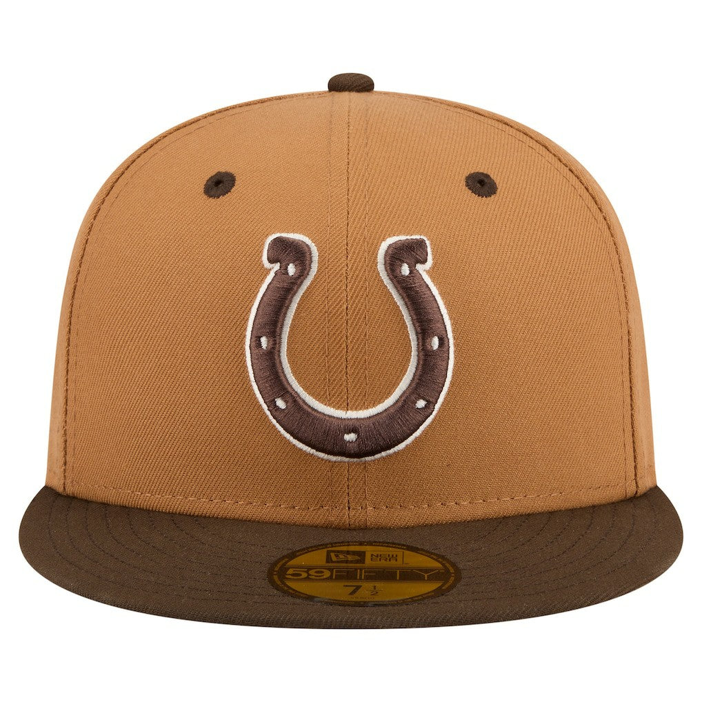 NFL Indianapolis Colts Two-Tone Walnut 59FIFTY Fitted Hat