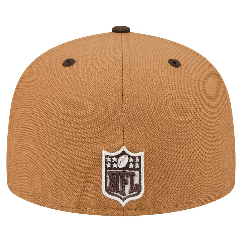 NFL Kansas City Chiefs Two-Tone Walnut 59FIFTY Fitted Hat