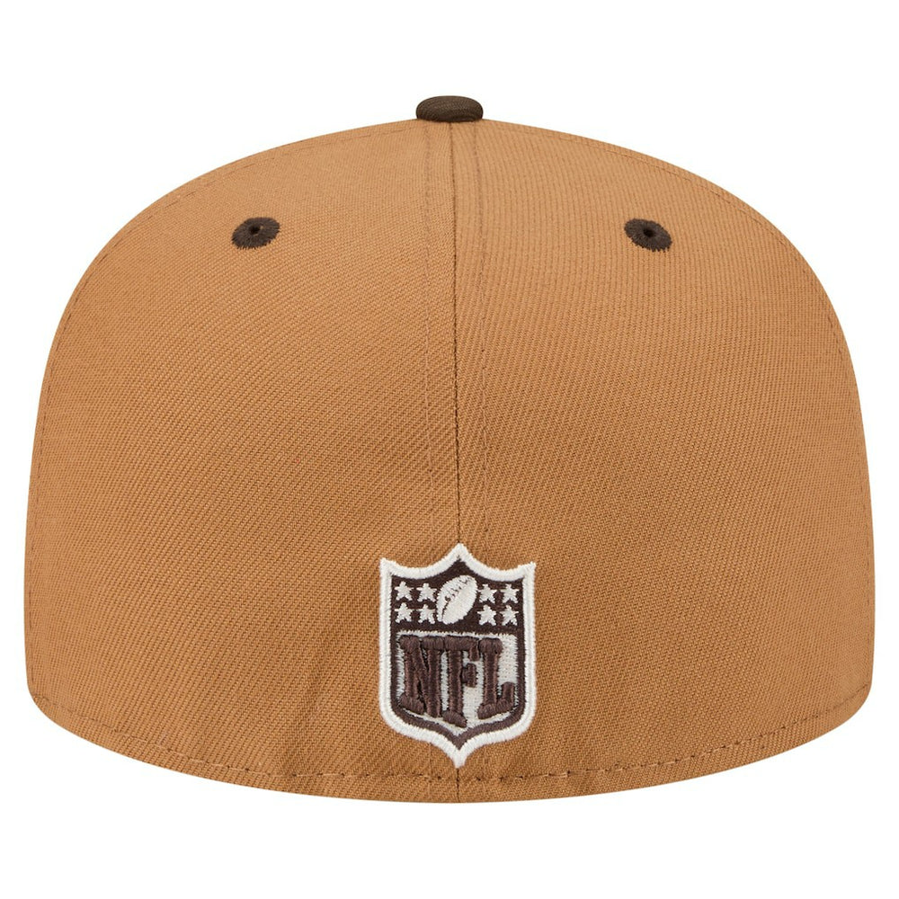 NFL Kansas City Chiefs Two-Tone Walnut 59FIFTY Fitted Hat