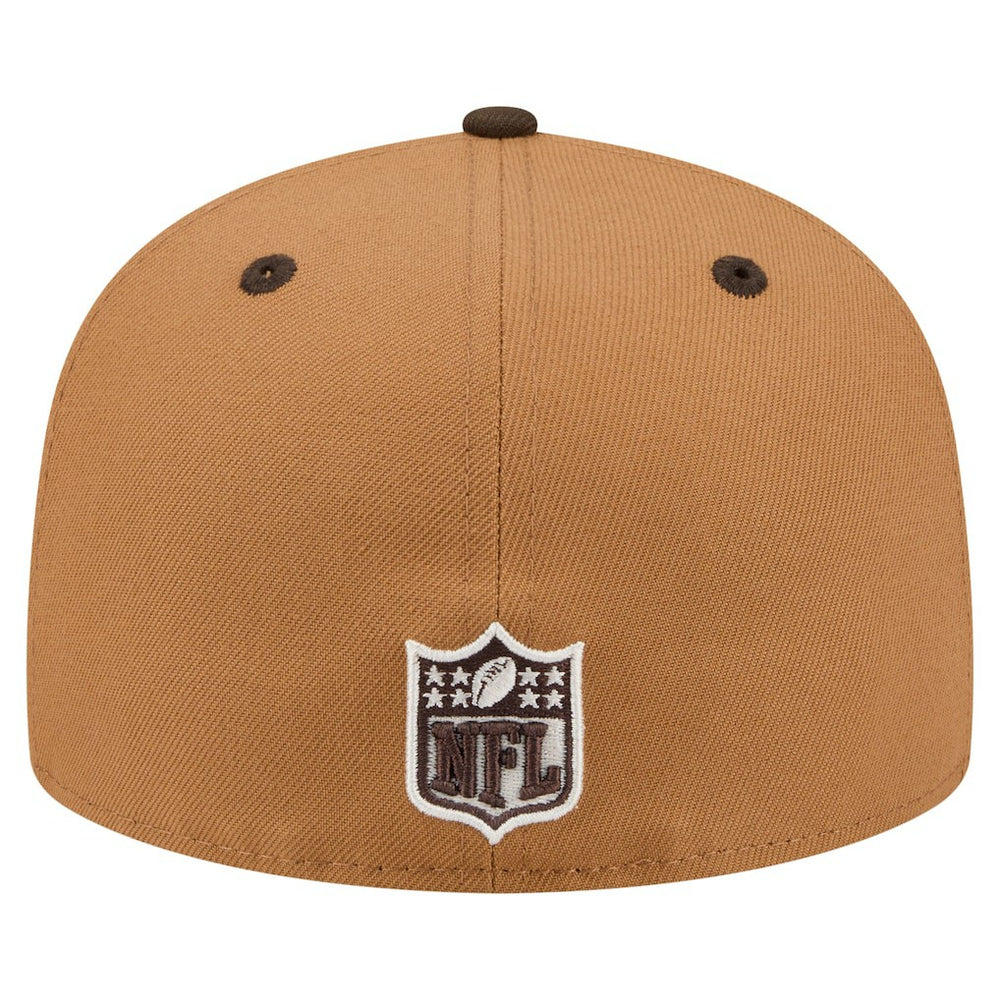 NFL Los Angeles Chargers Two-Tone Walnut 59FIFTY Fitted Hat