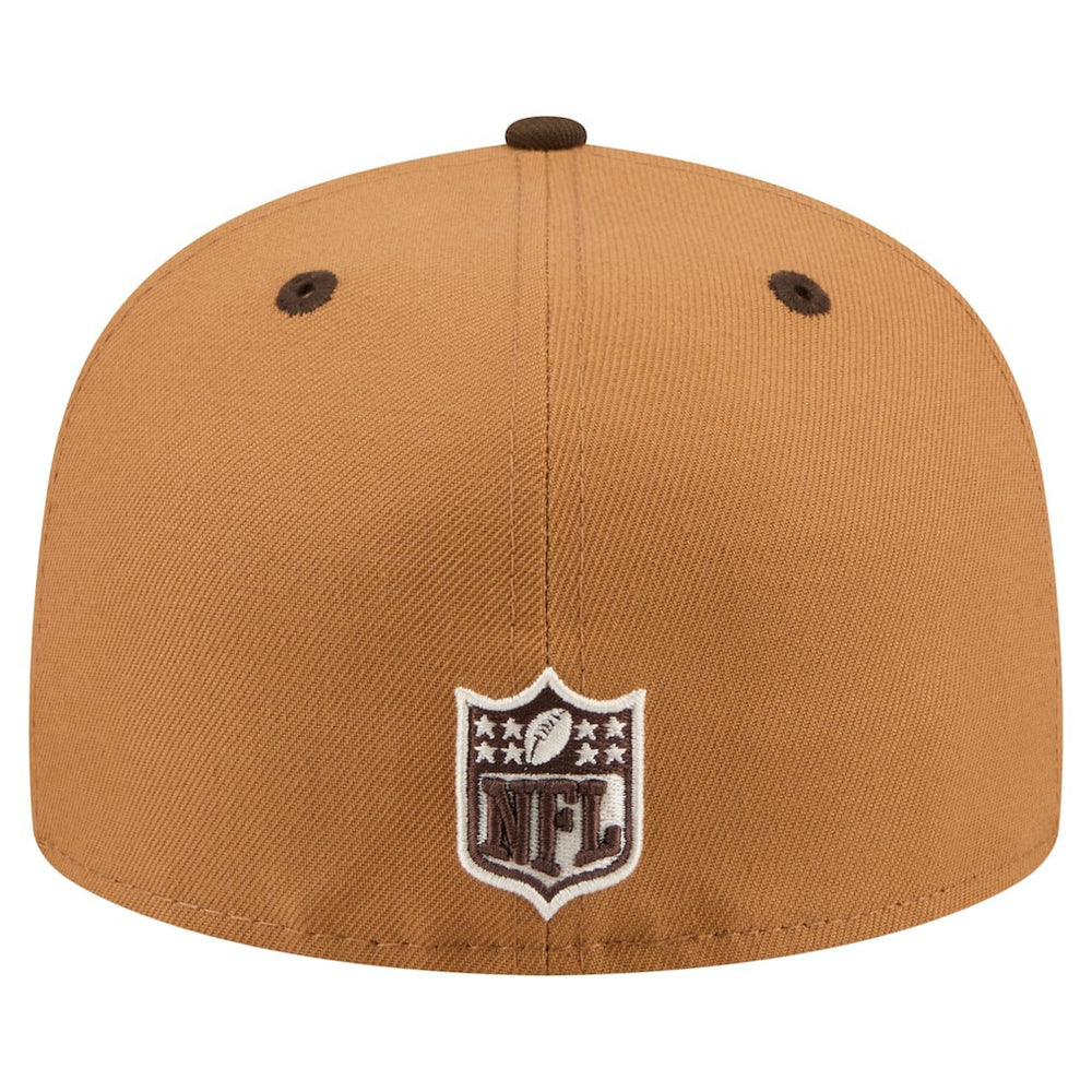 NFL Miami Dolphins Two-Tone Walnut 59FIFTY Fitted Hat