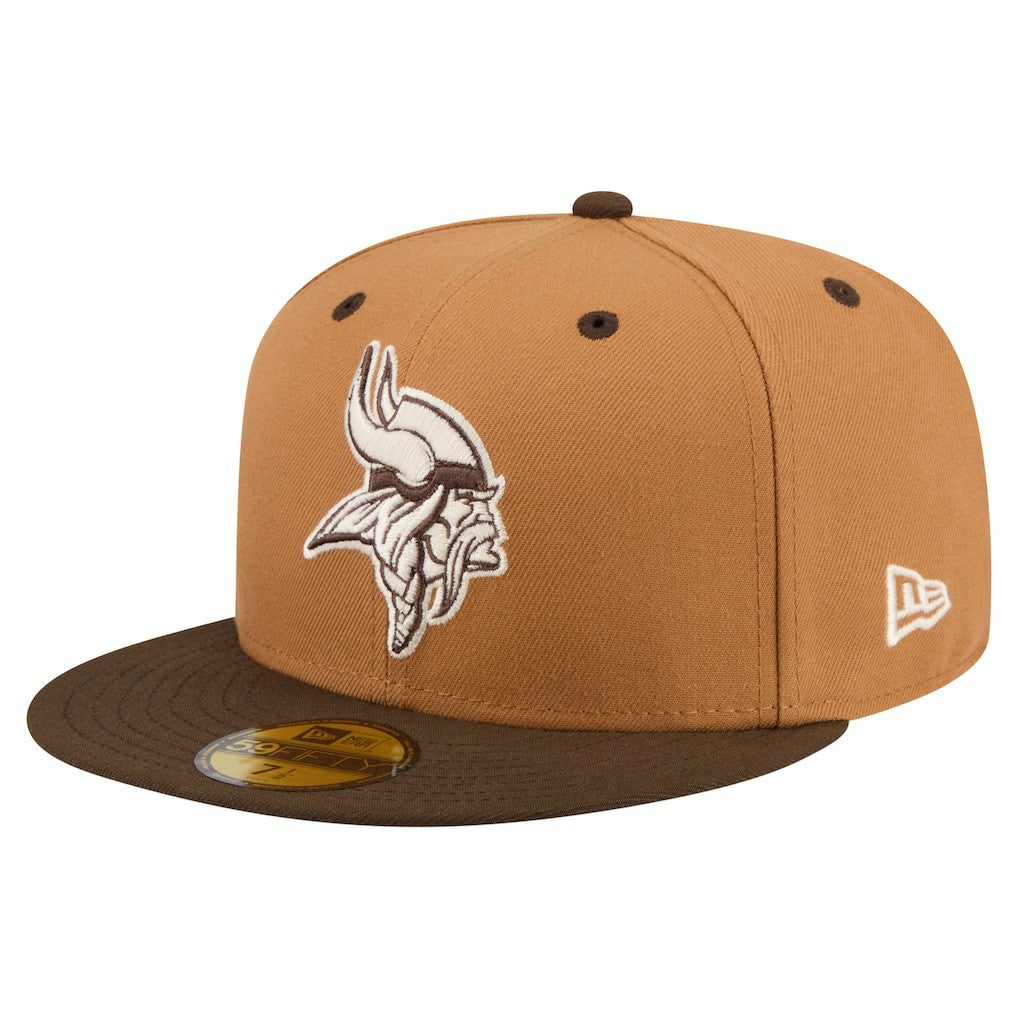NFL Minnesota Vikings Two-Tone Walnut 59FIFTY Fitted Hat