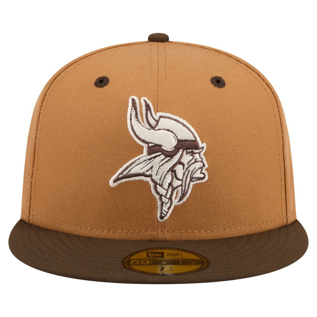 NFL Minnesota Vikings Two-Tone Walnut 59FIFTY Fitted Hat
