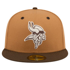 NFL Minnesota Vikings Two-Tone Walnut 59FIFTY Fitted Hat