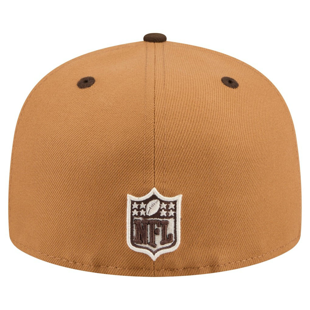 NFL New Orleans Saints Two-Tone Walnut 59FIFTY Fitted Hat