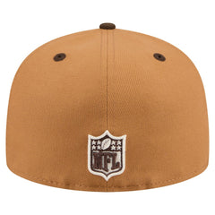 NFL New Orleans Saints Two-Tone Walnut 59FIFTY Fitted Hat