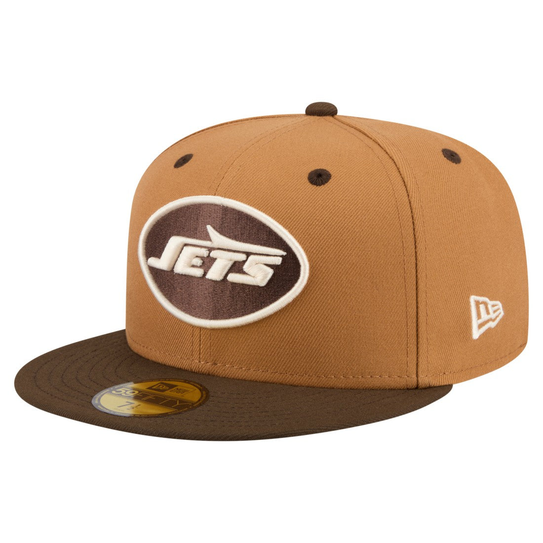 NFL New York Jets Two-Tone Walnut 59FIFTY Fitted Hat