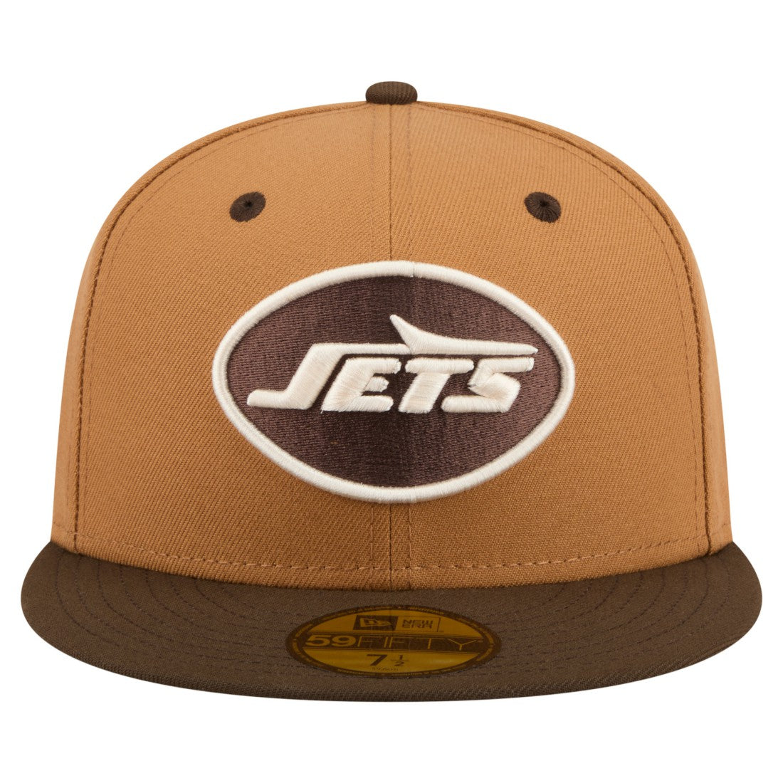 NFL New York Jets Two-Tone Walnut 59FIFTY Fitted Hat