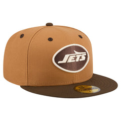 NFL New York Jets Two-Tone Walnut 59FIFTY Fitted Hat